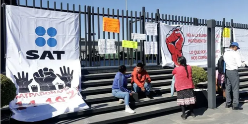 Nuevo paro de trabajadores del SAT: alistan bloqueos en estas zonas de CDMX