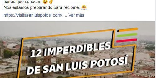 SECTUR invita a conocer los 12 imperdibles de la región centro de SLP