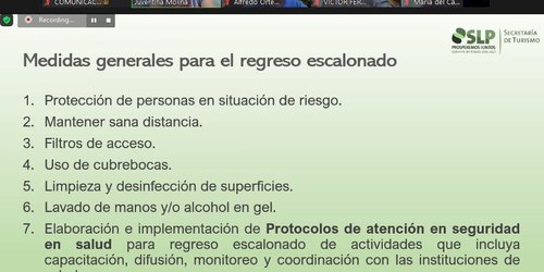 SECTUR coordina esfuerzos rumbo a la transición a la nueva normalidad