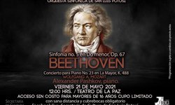 La OSSLP interpretará a Beethoven en concierto virtual