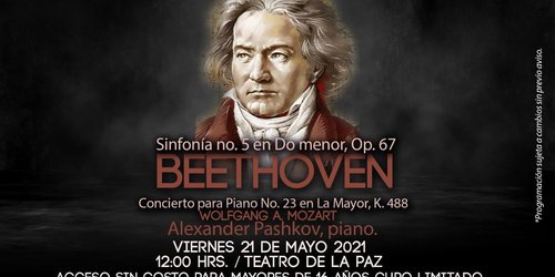 La OSSLP interpretará a Beethoven en concierto virtual