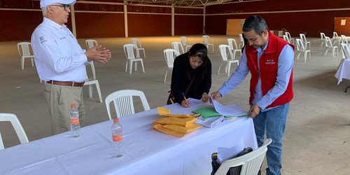 Entregaron apoyos a 206 familias afectadas por lluvias