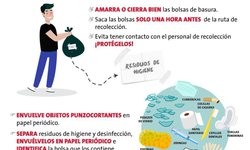 SEGAM exhorta a fortalecer medidas sanitarias para disposición de residuos por contingencia