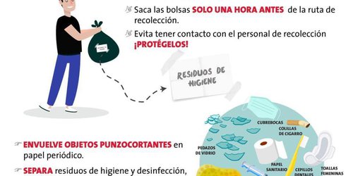 SEGAM exhorta a fortalecer medidas sanitarias para disposición de residuos por contingencia