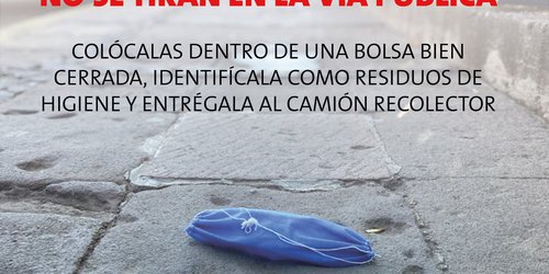 Pide SEGAM reforzar medidas sanitarias para desechar cubrebocas y otros residuos