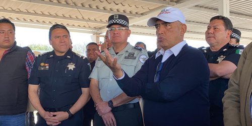 Fortalecen seguridad en El Huizache para inhibir delitos