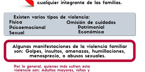Servicios de Salud llaman a prevenir violencia en el ámbito familiar