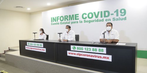 SLP registra uno de los porcentajes más altos de casos Covid activos en el país