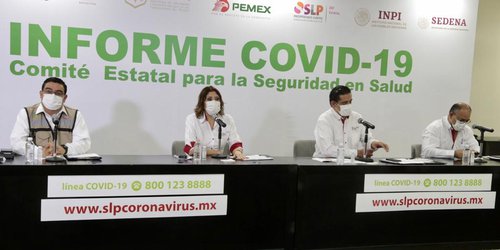Registró SLP 180 nuevos casos y 14 defunciones por Covid-19