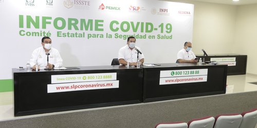Muestra SLP descenso paulatino en hospitalización: Salud