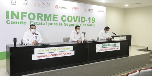 SLP, en la lista de estados con hospitalización superior al 50%