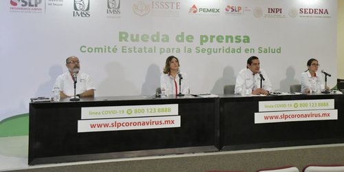SLP presenta 104 casos de coronavirus por cada 100 mil habitantes