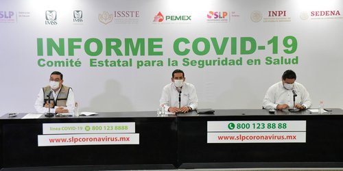 SLP registra 4,129 defunciones desde que inició la pandemia