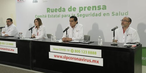 Hay 15 nuevos casos COVID-19 y dos defunciones en SLP