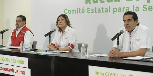 Muestra SLP segunda escalada de casos COVID 19 en contagio comunitario