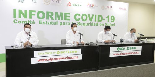 Mantiene SLP cerca de 2 mil casos activos, aún no debemos bajar la guardia