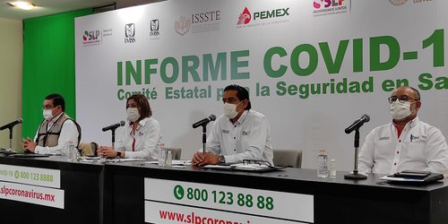 A 10 meses del primer caso de Covid en SLP, el estado acumula 620 hospitalizados