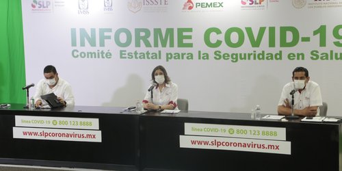 SLP entre los 6 estados con más pruebas covid aplicadas por cada millón de habitantes