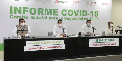 En 24 horas 372 nuevos casos y 22 decesos por Covid en San Luis Potosí