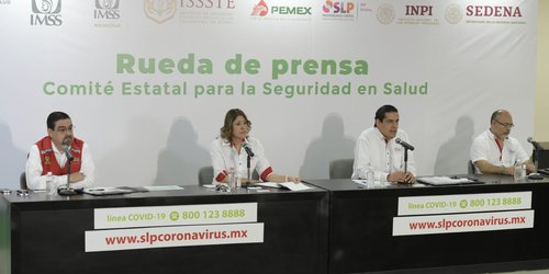 SLP a un caso de los 700 contagios por COVID-19: SS