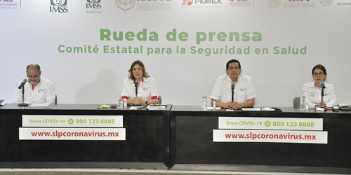 SLP se mantendrá en naranja: Salud Federal