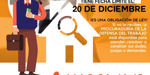 Secretaría del Trabajo vigila se cumpla el pago de aguinaldos