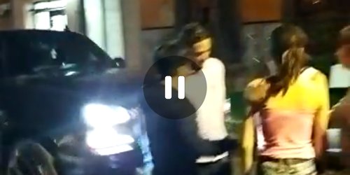 Camioneta atropella a jóvenes en centro de SLP