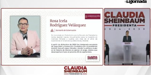 La de Xilitla Rosa Icela Rodríguez será Secretaria de Gobernación