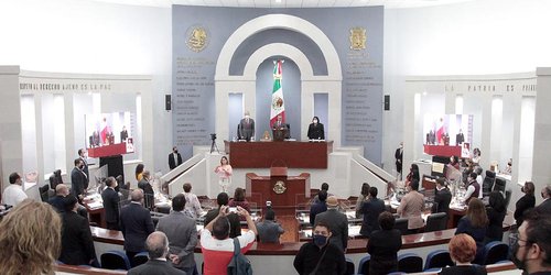Congreso del Estado rindió Segundo Informe de Actividades