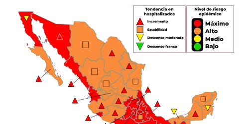 Con nueva metodologìa, Gobierno Federal ubica a SLP en semáforo naranja por COVID-19