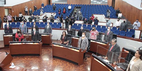 Inicia Congreso del Estado nuevo Periodo Ordinario de Sesiones