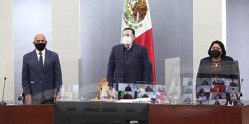 Abrió el segundo período ordinario de sesiones en el Congreso del Estado