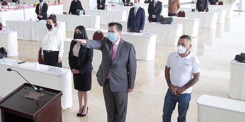 Rinde protesta Javier Delgado Sam como Consejero de la Judicatura