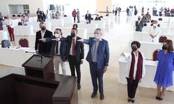 Rinden protesta siete diputados suplentes en el Congreso del Estado