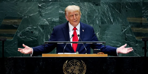 Trump dice en la ONU que el cambio climático es una "estafa"