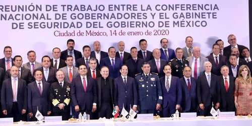 Estados y Gobierno de México fortalecen esfuerzos por la seguridad pública en el país: CONAGO