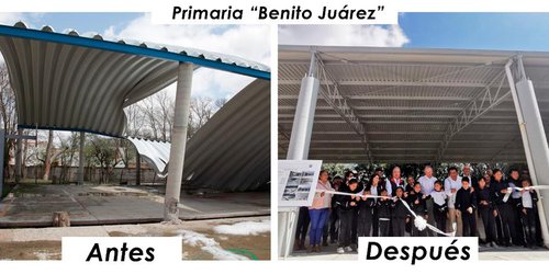 JM Carreras entrega rehabilitación de escuelas siniestradas por tromba del 2018 en Venado