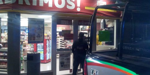 En 20 días dos asaltos al mismo OXXO del bulevar
