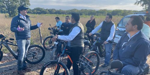 Alcalde de Valles presentará  en Rioverde proyecto de Ecovía
