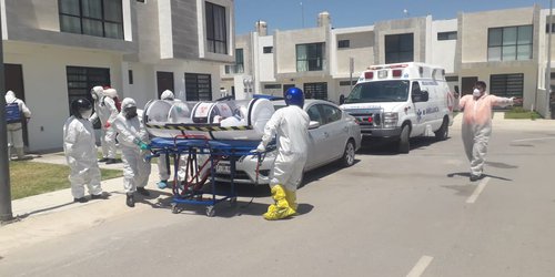 Atienden caso sospechoso COVID-19 en Villa de Pozos