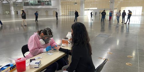 Diputadas, Diputados y personal del Congreso Estatal se someten a pruebas COVID-19