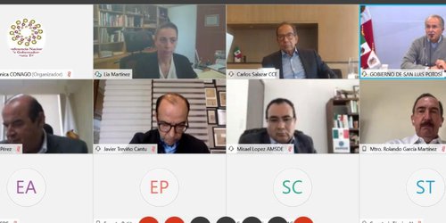 Presidente de CONAGO y del Consejo Coordinador Empresarial sostienen reunión cortual