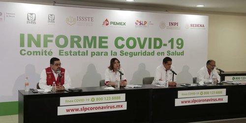 SLP registra 388 nuevos contagios de Covid en 24 horas