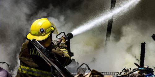 Reportan incendio en Barrio de Tlaxcala