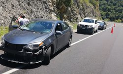 Mujer tamaulipeca ilesa tras choque en supercarretera Rayón-Valles