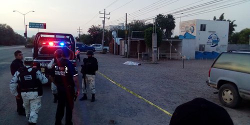 Matan a balazos a persona frente al Hospital