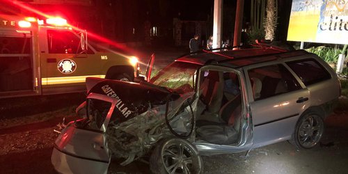 Fuerte choque causa conductor ebrio sobre la carretera 70