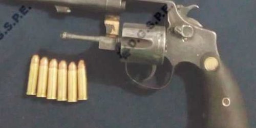 Detienen a sujeto con arma de fuego en Rayón