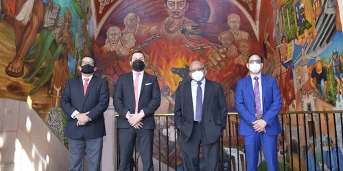 Ministro de Honduras reconoce a Gobierno de JM Carreras el trabajo a favor de migrantes