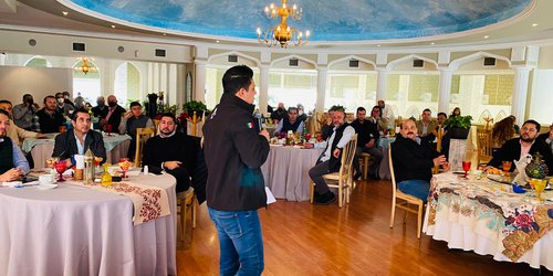 Gallardo propone crear Consejo Estatal Empresarial, en reuniòn con militantes PVEM y miembros de la I.P.